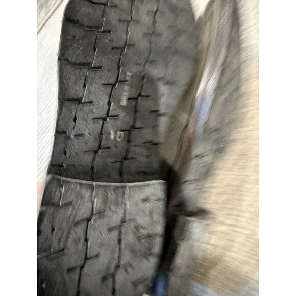 Levi’s Premium Made In Italy Men’s Dress Shoes Boots Ankle Green Brown Lace Up - Picture 6 of 7